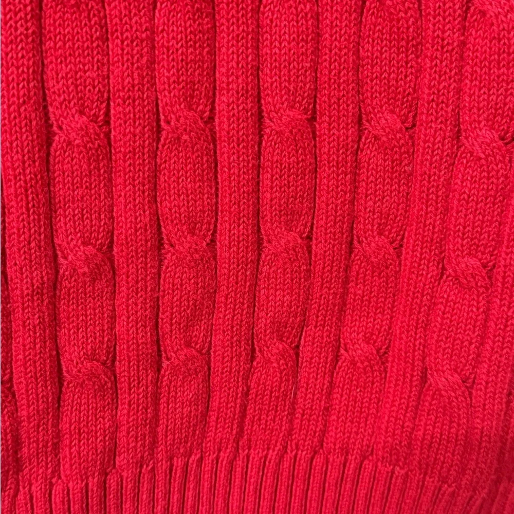 St. John's Bay Bold Red Sweater
